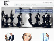 Tablet Screenshot of k2dynamics.com